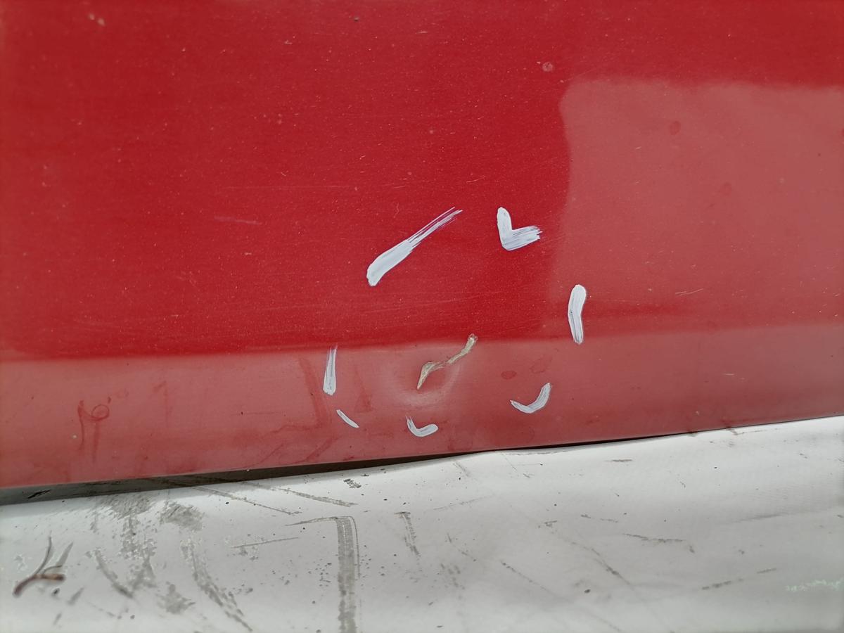 Renault Clio 3 original T&uuml;r hinten links TEB76 red of fire Bj.2006